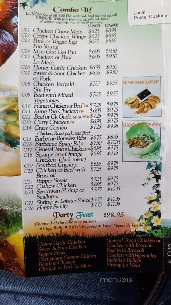 Crazy Wok - Coral Springs, FL menu_pic