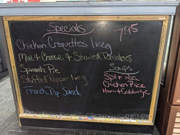 West Side Restaurant - Milford, DE menu_pic