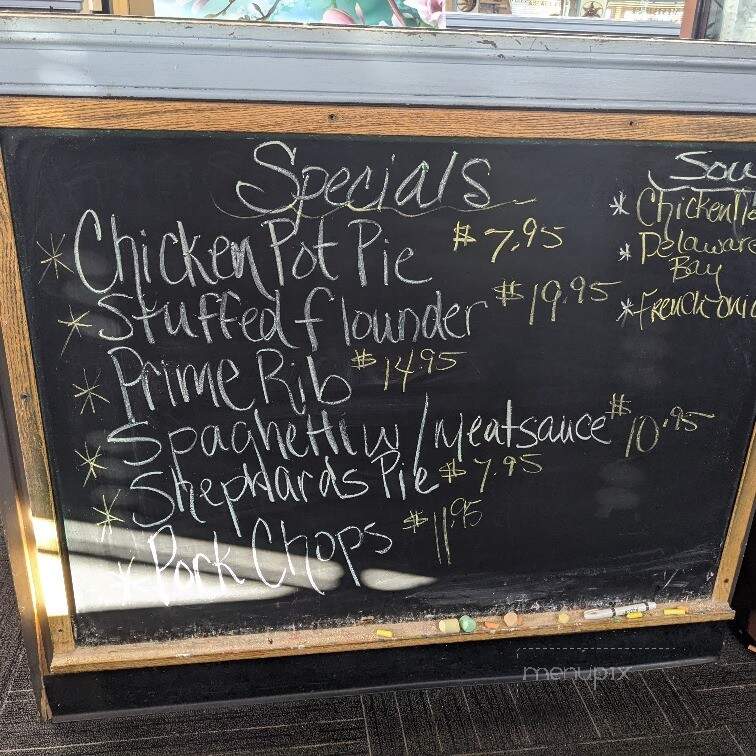 West Side Restaurant - Milford, DE menu_pic