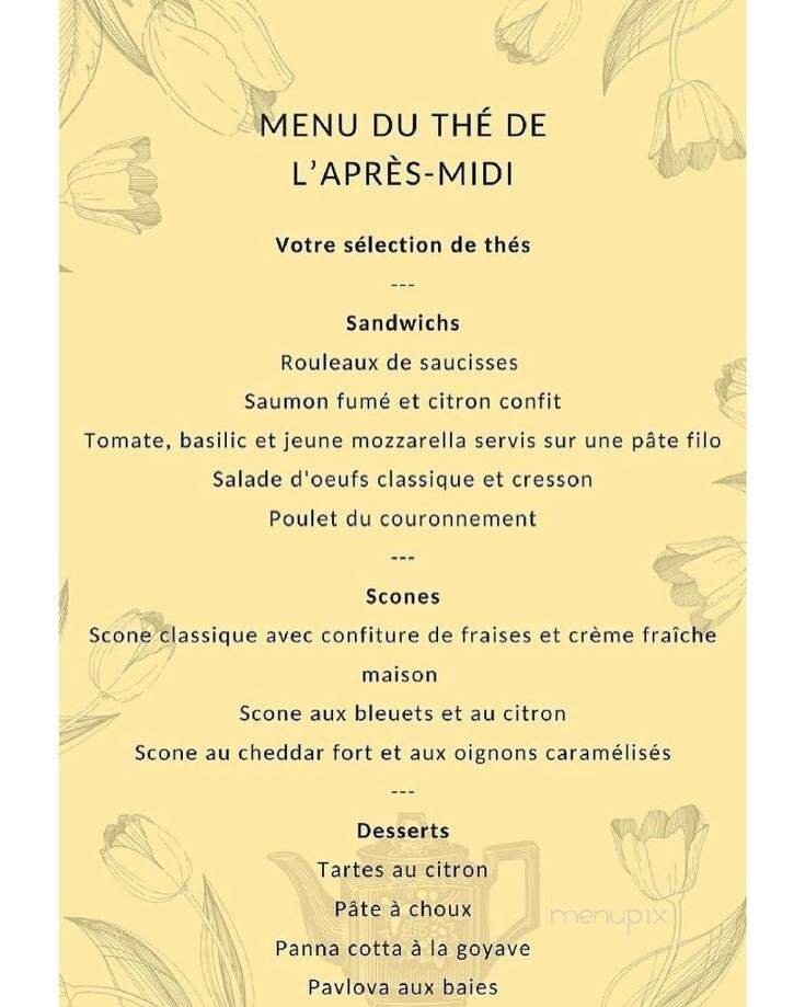 Rideau Club - Ottawa, ON menu_pic