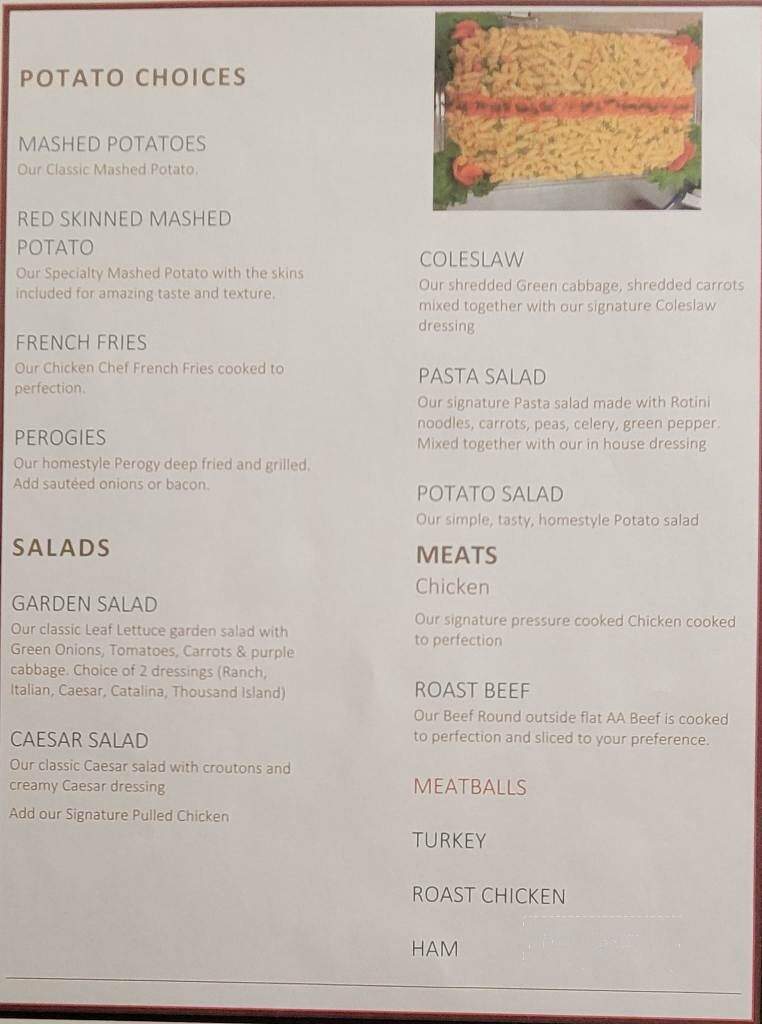 Chicken Chef - Ashern, MB menu_pic