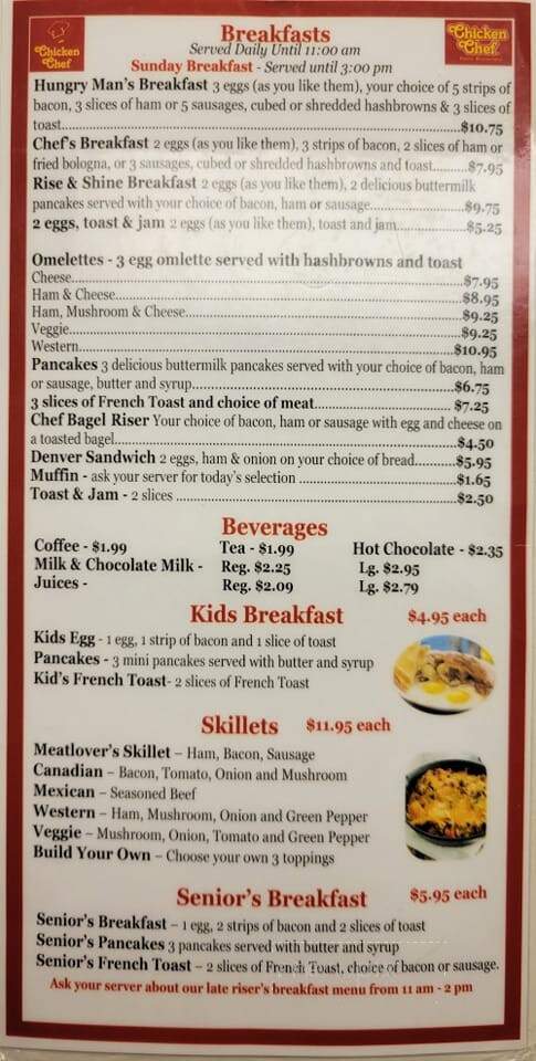 Chicken Chef - Ashern, MB menu_pic