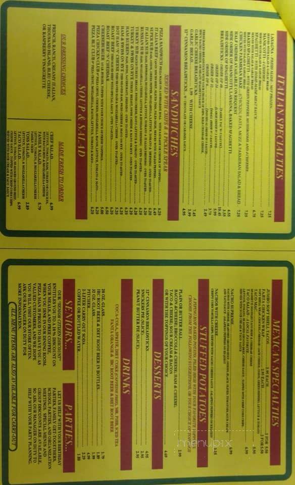 Pizza Man - Newman, IL menu_pic