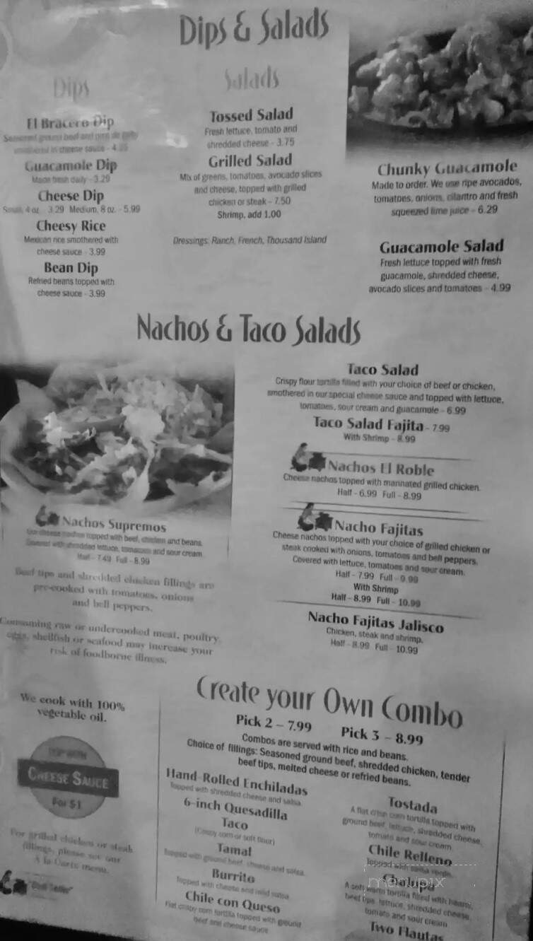 El Bracero - Central City, KY menu_pic