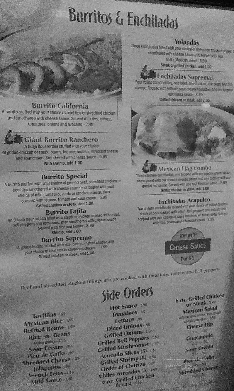 El Bracero - Central City, KY menu_pic