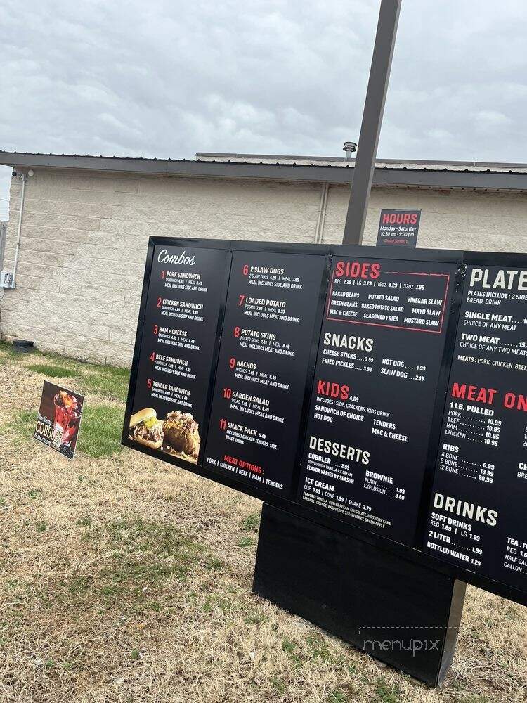 Rick's Barbecue - Lawrenceburg, TN menu_pic