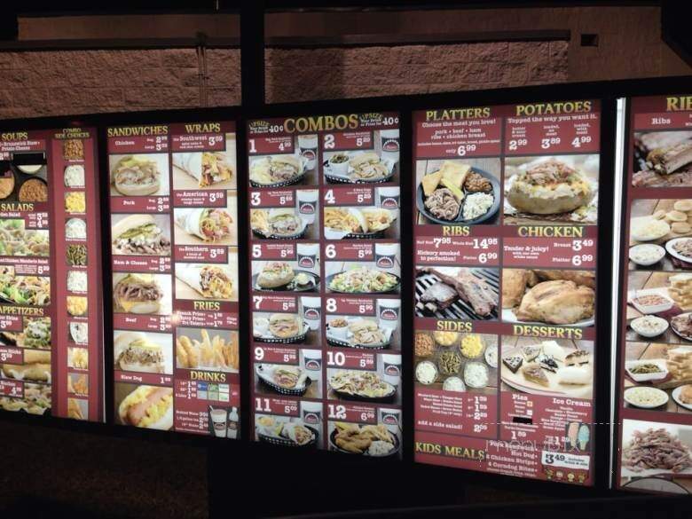 Rick's Barbecue - Lawrenceburg, TN menu_pic