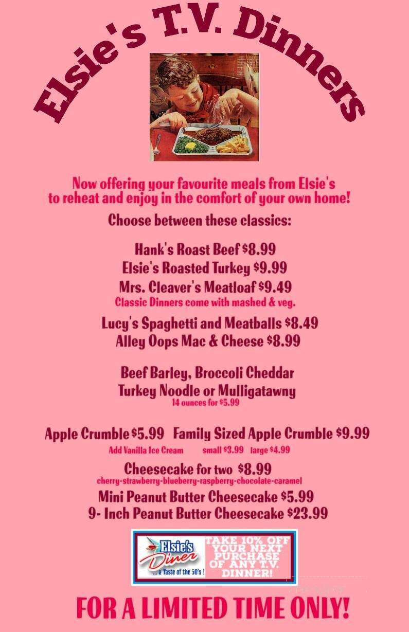 Elsie's Diner - Owen Sound, ON menu_pic