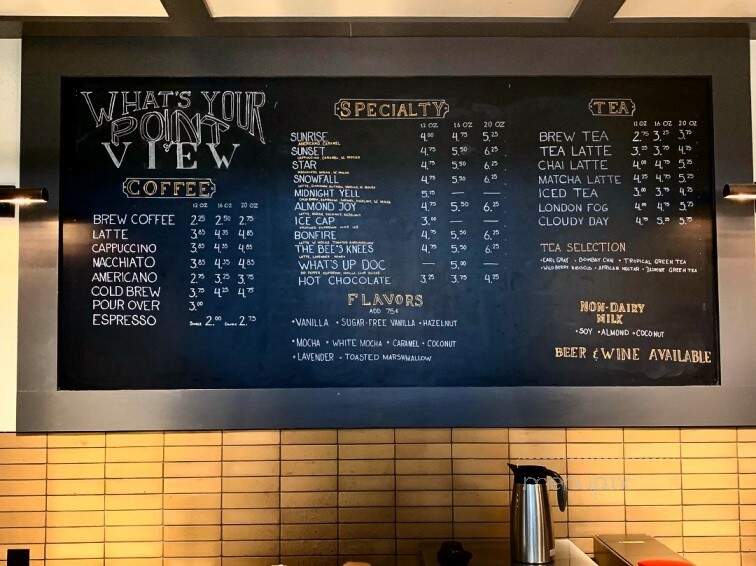 POV - Bryan, TX menu_pic