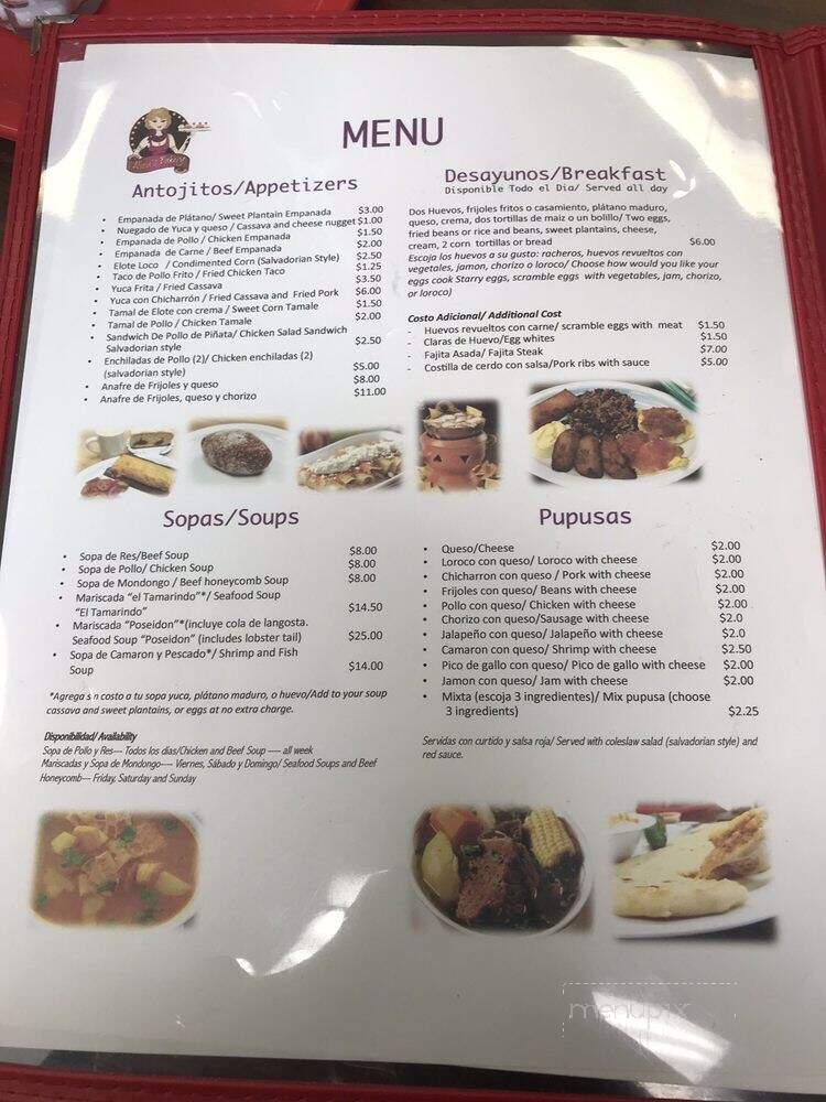 Alicia's bakery Panaderia y Pupuseria - Katy, TX menu_pic