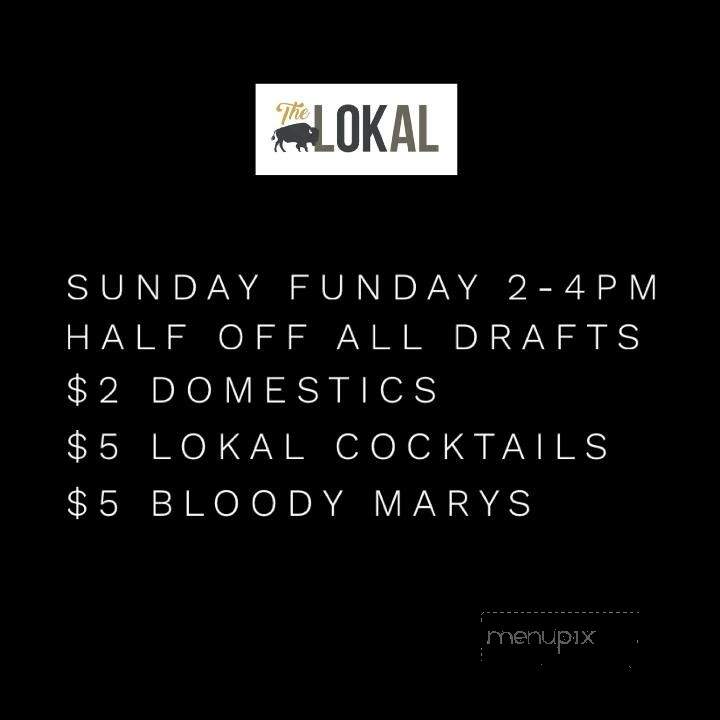 The Lokal Yukon - Yukon, OK menu_pic