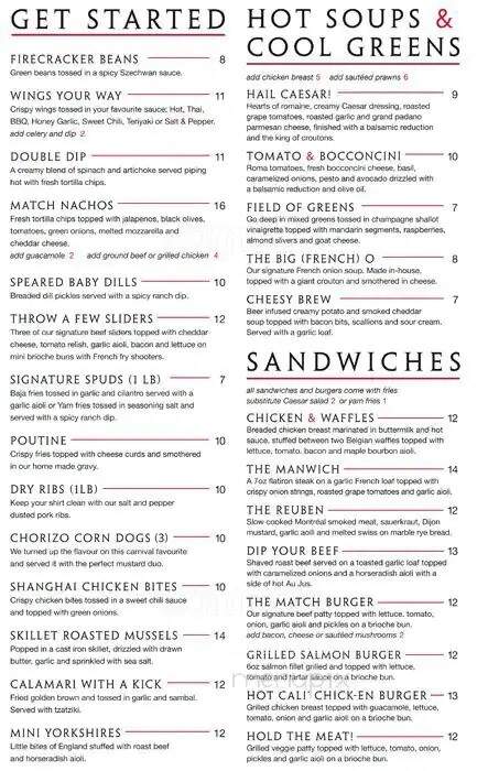 Match Eatery & Public House - Kamloops, BC