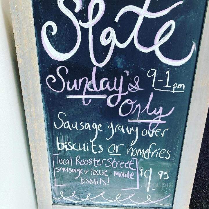 Slate Cafe - Lititz, PA menu_pic