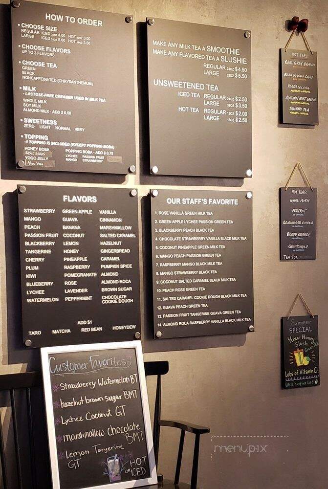 Teacision - Santa Clarita, CA menu_pic
