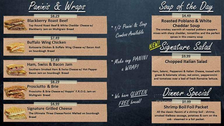 Goodies On Board - Gainesville, TX menu_pic