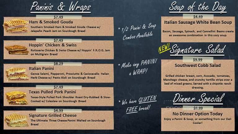 Goodies On Board - Gainesville, TX menu_pic