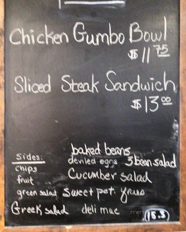 Tracy's Place - Saint Matthews, SC menu_pic