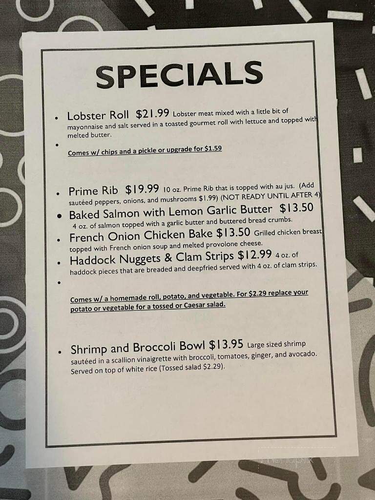 Farmington D - Farmington, ME menu_pic