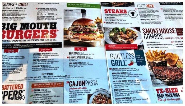 Chili's Bar and Grill - Spring Hill, TN menu_pic