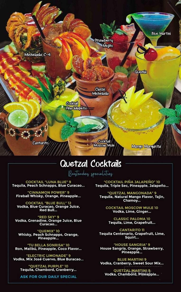 Quetzal Authentic Mexican Cuisine - Hot Springs, AR menu_pic
