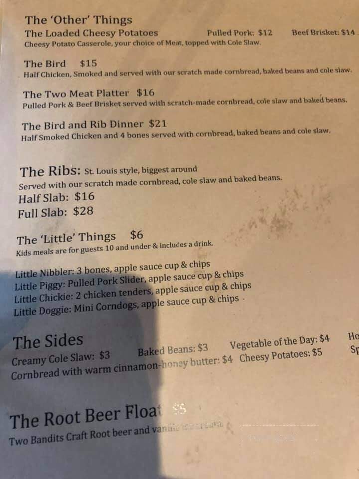 Porkbelly BBQ - Bowling Green, OH menu_pic
