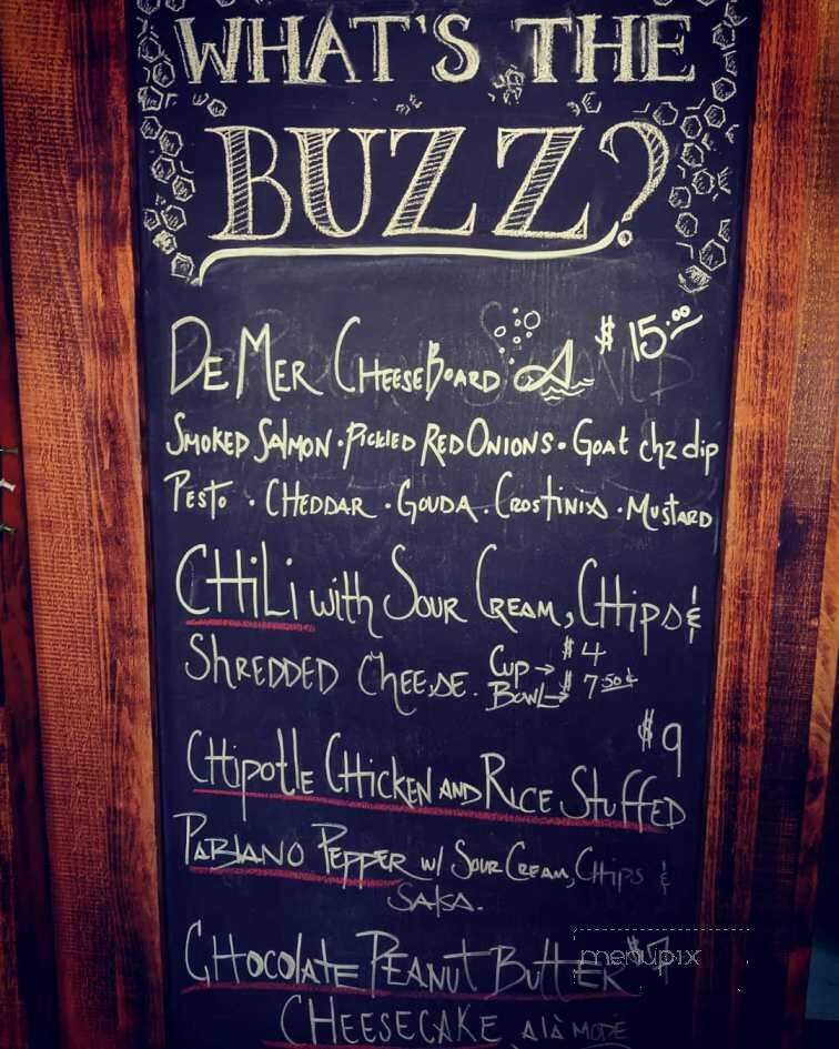Sap House Meadery - Ossipee, NH menu_pic