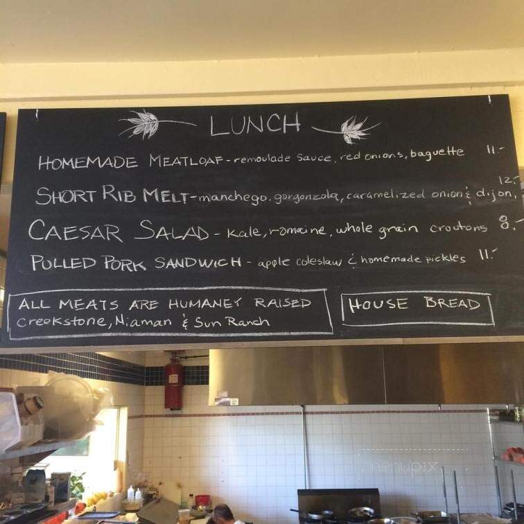 Seed Bakery - Pasadena, CA menu_pic
