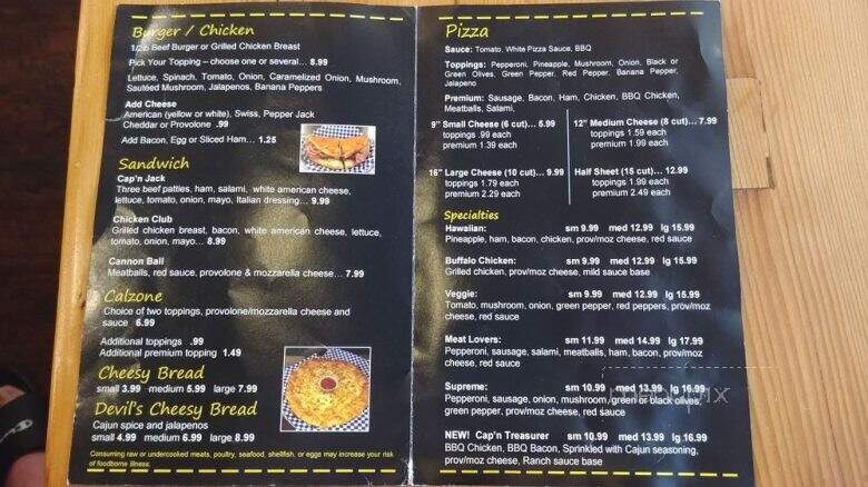 Barley Jacks Pizza - Brunswick Hills, OH menu_pic