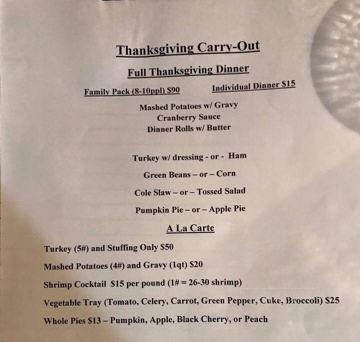 Zalenski Family Eatery & Pub - Wintersville, OH menu_pic