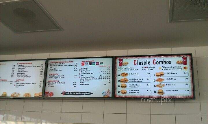 The Varsity Jr. - Dawsonville, GA menu_pic