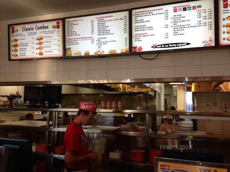 The Varsity Jr. - Dawsonville, GA menu_pic