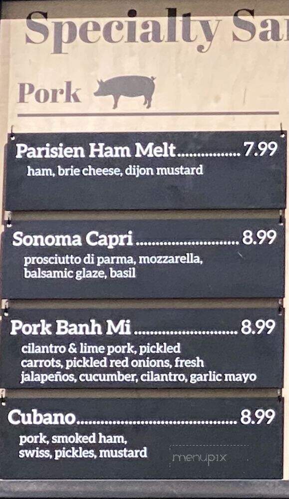 Nugget Market - El Dorado Hills, CA menu_pic