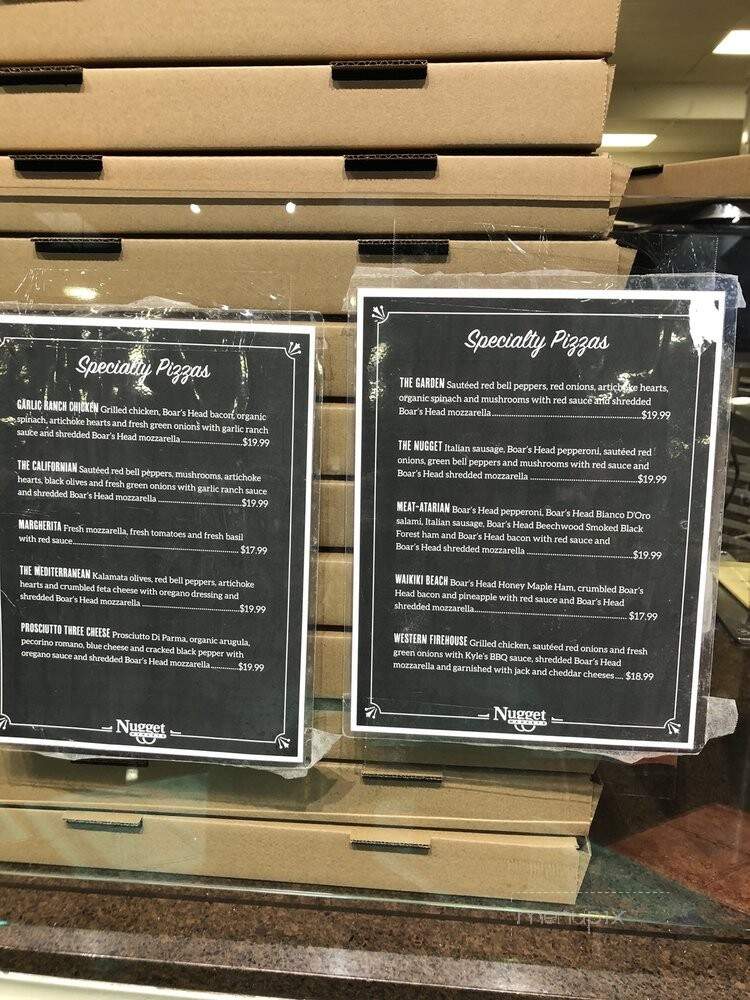 Nugget Market - El Dorado Hills, CA menu_pic