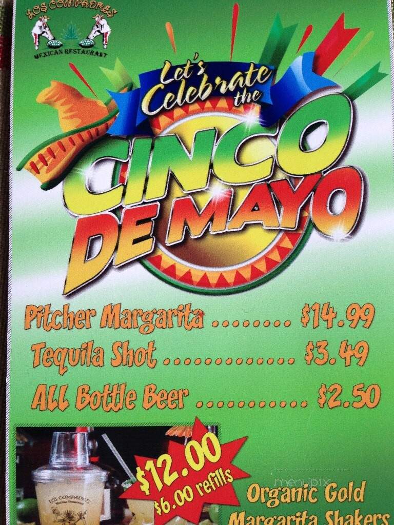 Los Compadres - Lebanon, TN menu_pic