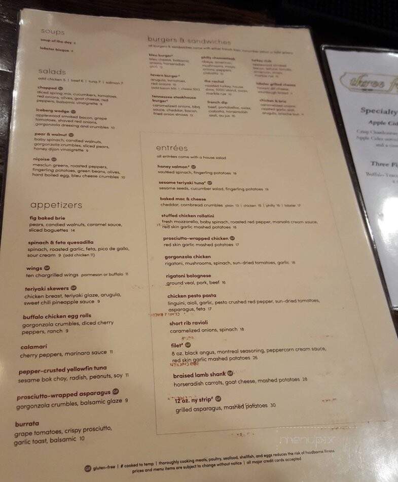 Three Figs - Suffield, CT menu_pic