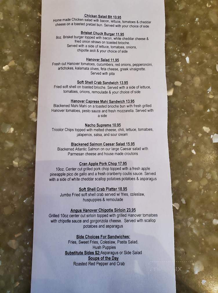 Kitchen 64 - Richmond, VA menu_pic
