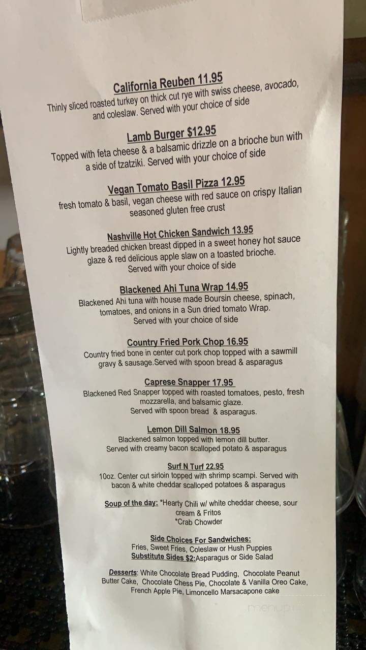Kitchen 64 - Richmond, VA menu_pic