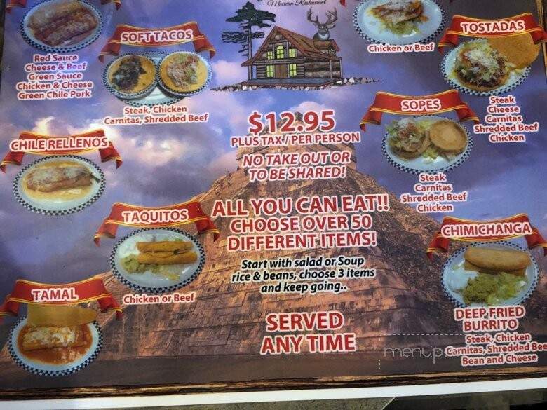 Casa Jimenez - Barstow, CA menu_pic