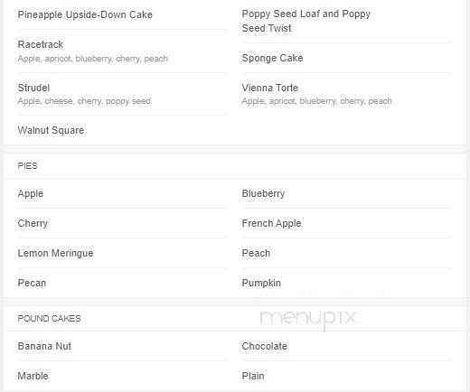 Viktor Benes Bakery - Los Angeles, CA menu_pic