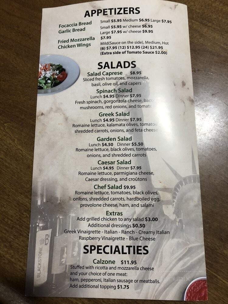 46th St. New York Style Pizzaria - Bulverde, TX menu_pic