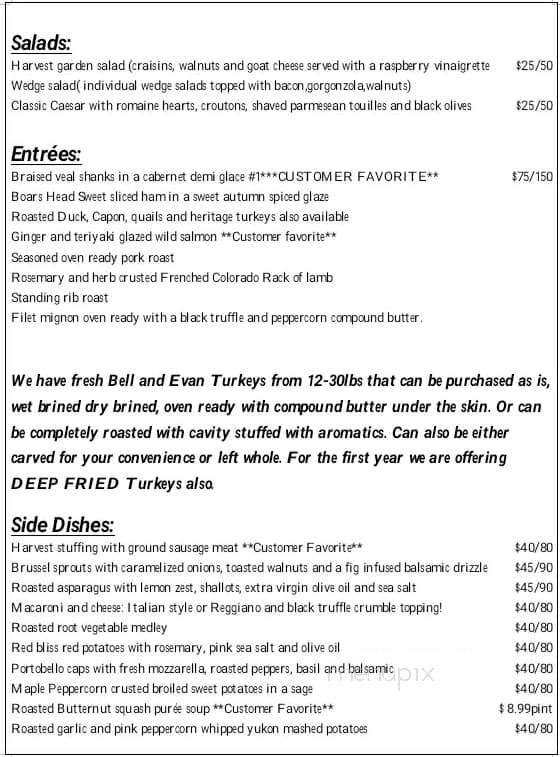 Bucci Brothers Deli - Mahopac, NY menu_pic