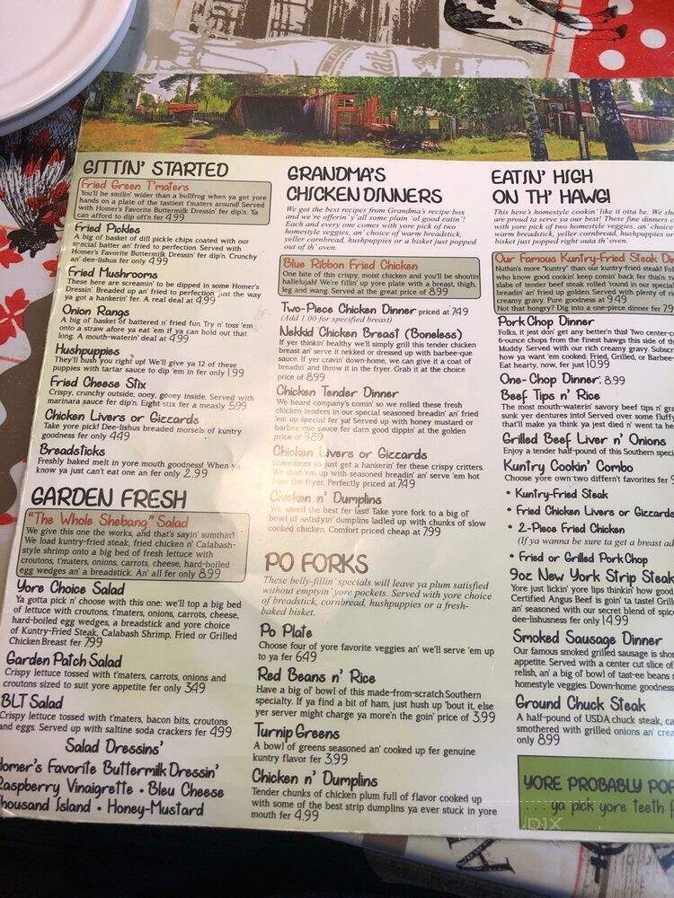 Po Folks - Marianna, FL menu_pic