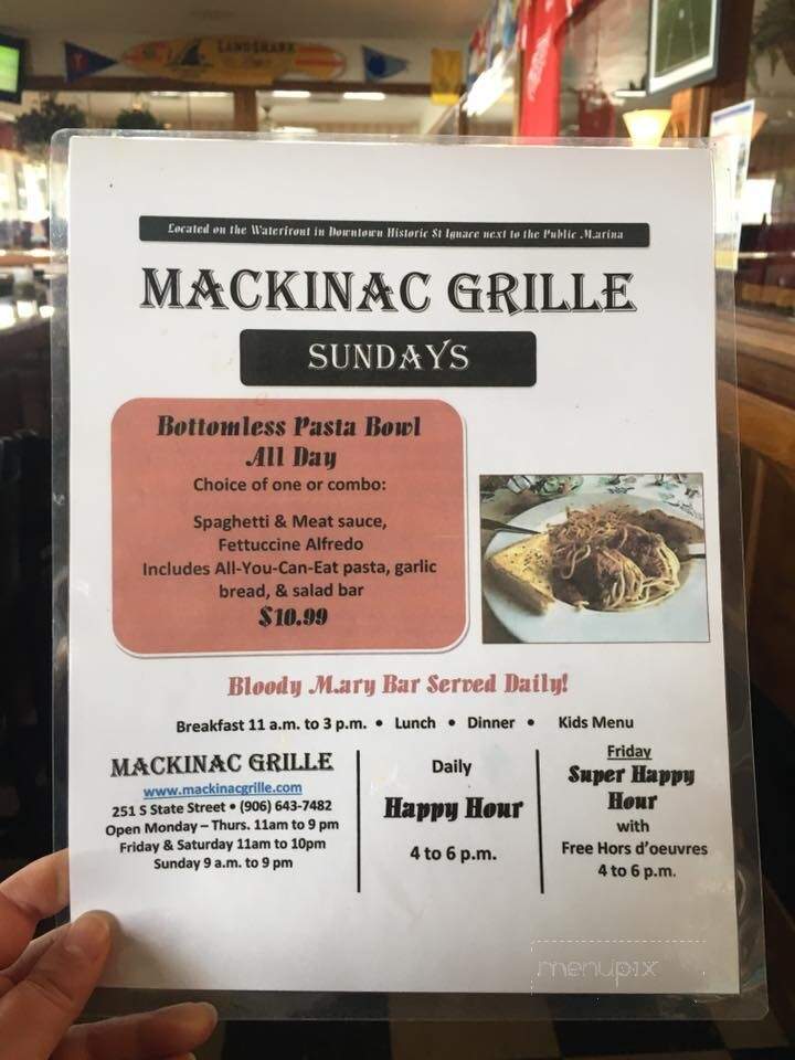 Mackinac Grille - St Ignace, MI