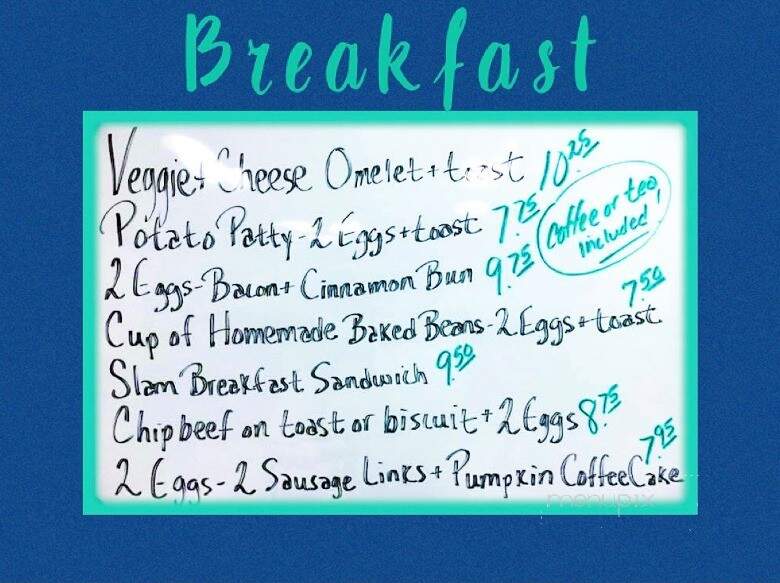 Marketplace Cafe - Wiscasset, ME menu_pic