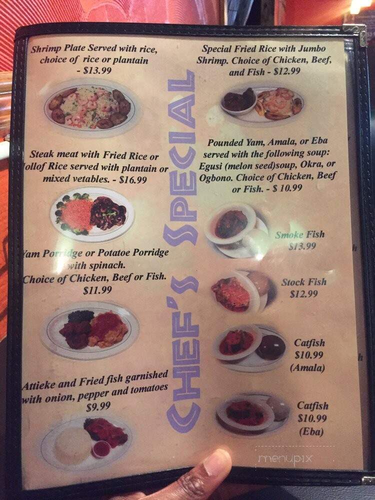 African Palace - Florissant, MO menu_pic