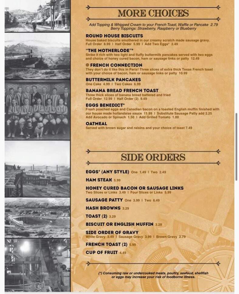 Donivan's - Anaconda, MT menu_pic