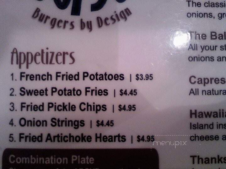 Nap's Grill - Hamilton, MT menu_pic