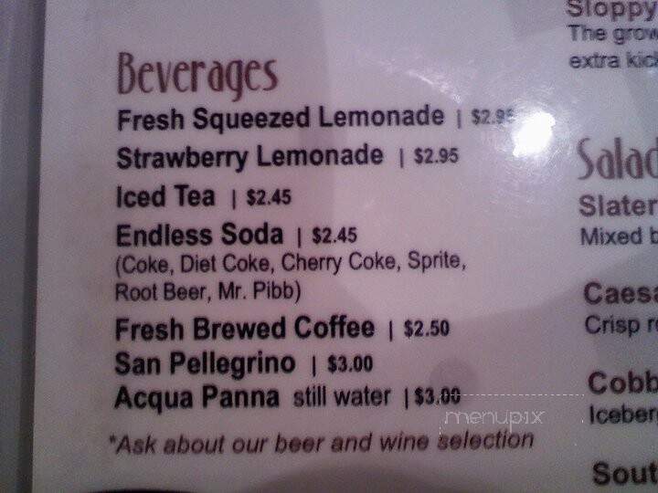 Nap's Grill - Hamilton, MT menu_pic
