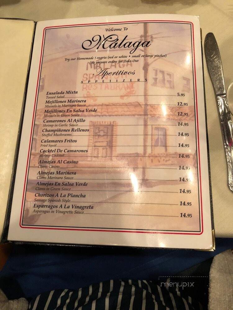 Malaga Spanish Restaurant - Trenton, NJ