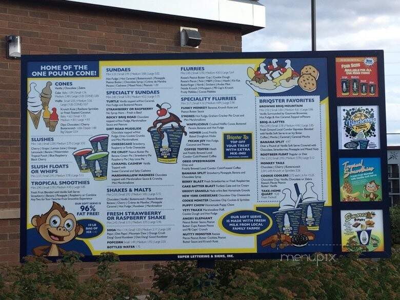 Briq's Soft Serve - Wausau, WI menu_pic